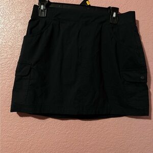 Eddie Bauer Black Ribbed Skirt
